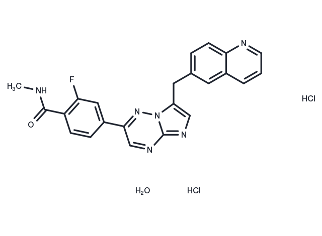 TargetMol Chemical Structure Capmatinib 2HCl.H2O