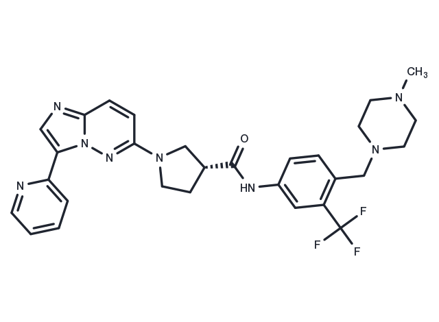 TargetMol Chemical Structure TRK II-IN-1