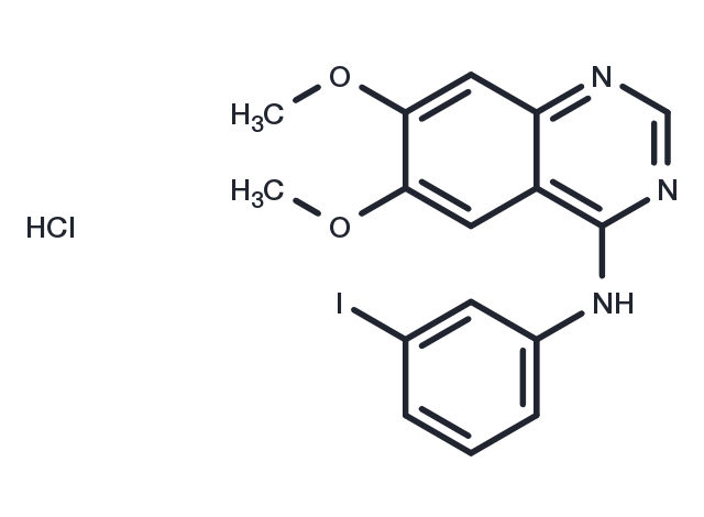 TargetMol Chemical Structure AG-1557 hydrochloride (189290-58-2(free base))