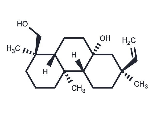 15-Isopimarene-8,18-diol Chemical Structure