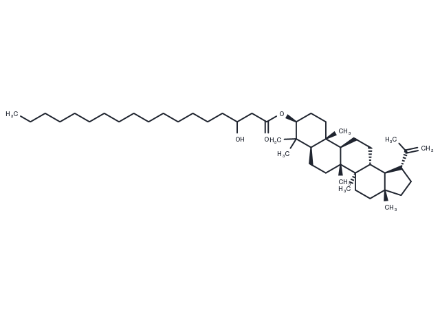 Lupeol 3-hydroxyoctadecanoate Chemical Structure
