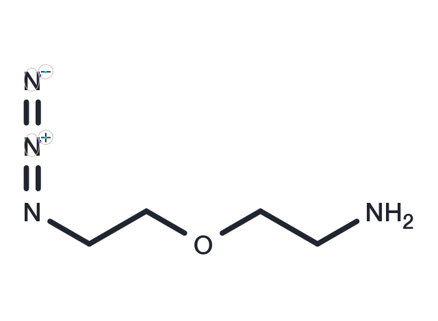 TargetMol Chemical Structure Azido-PEG1-amine