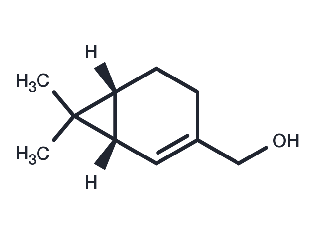 2-Caren-10-al Chemical Structure