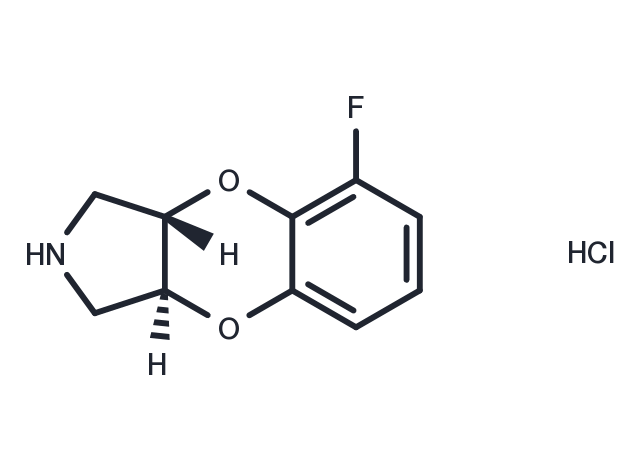 TargetMol Chemical Structure Fluparoxan hydrochloride