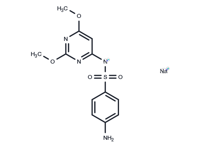 TargetMol Chemical Structure SulfadiMethoxine sodium
