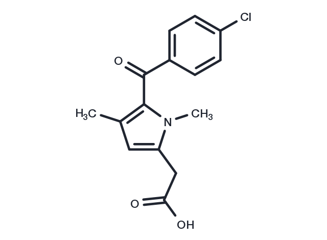 Zomepirac free acid Chemical Structure