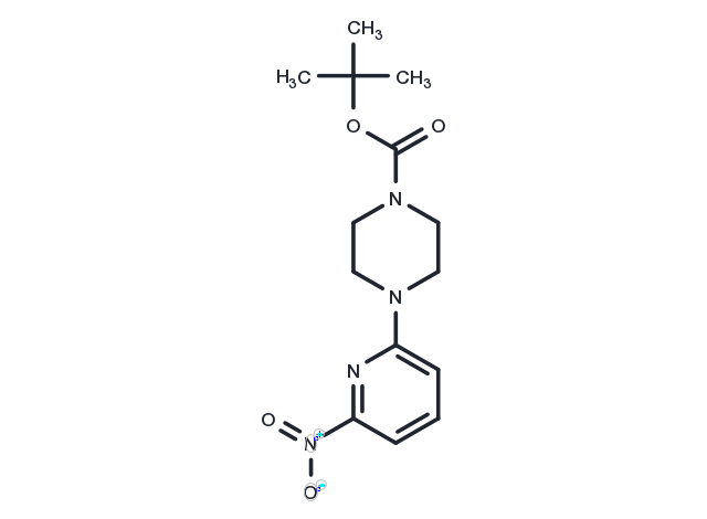 tert-Butyl 4-(6-nitropyridin-2-yl)piperazine-1-carboxylate Chemical Structure