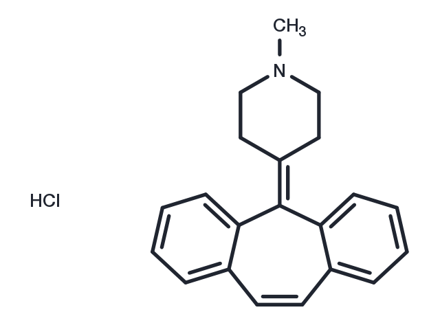 TargetMol Chemical Structure Cyproheptadine hydrochloride