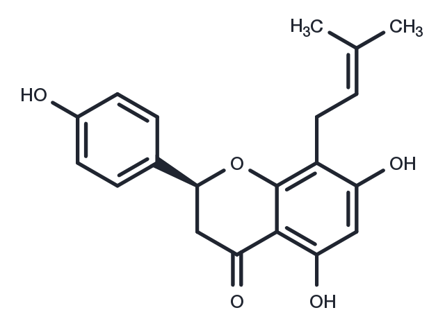 TargetMol Chemical Structure 8-​Prenylnaringenin