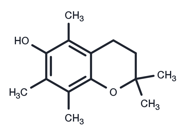 2,2,5,7,8-Pentamethyl-6-Chromanol Chemical Structure