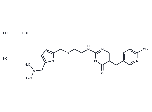 Lupitidine hydrochloride Chemical Structure
