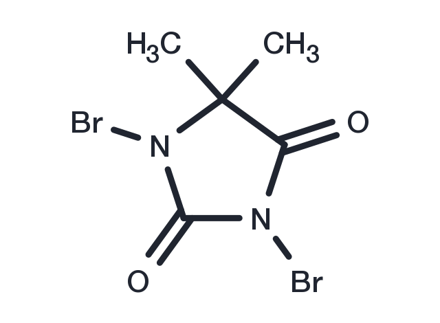 TargetMol Chemical Structure 1,3-Dibromo-5,5-dimethylhydantoin