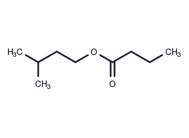 Isoamyl butyrate Chemical Structure