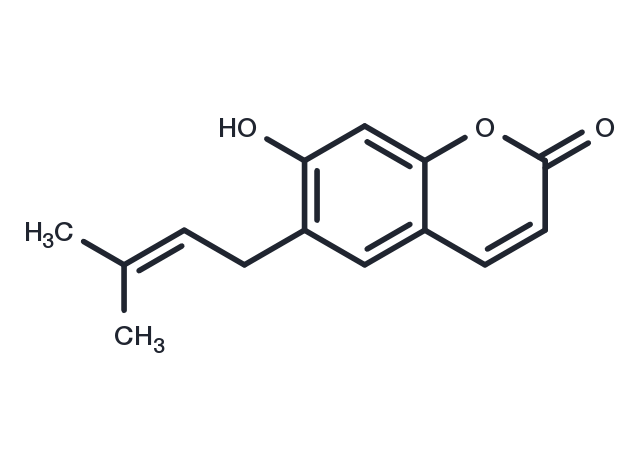 TargetMol Chemical Structure Demethylsuberosin