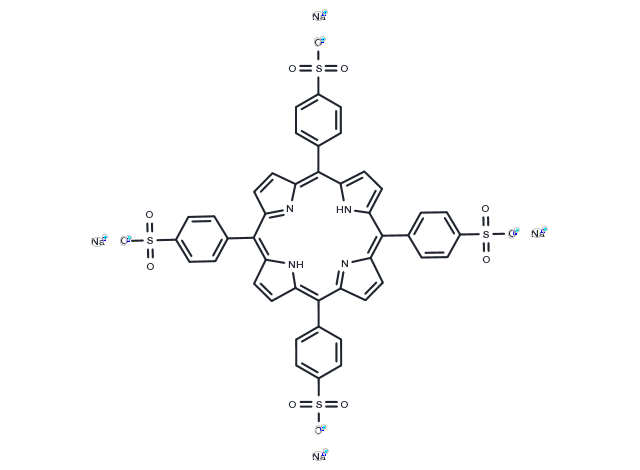 TSPP tetrasodium Chemical Structure