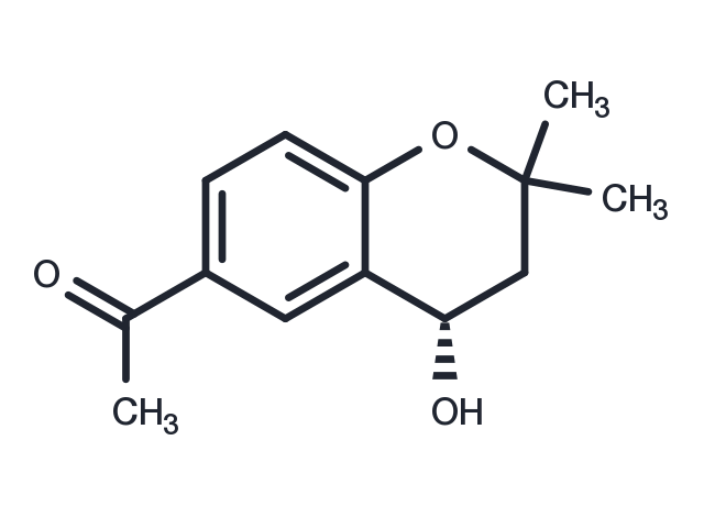 TargetMol Chemical Structure 1-(4-Hydroxy-2,2-dimethylchroman-6-yl)ethanone