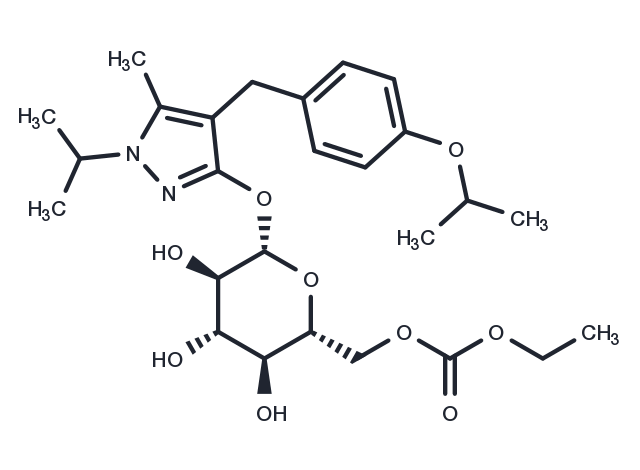 TargetMol Chemical Structure Remogliflozin etabonate