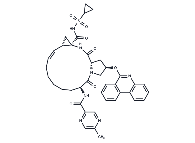 TargetMol Chemical Structure Paritaprevir