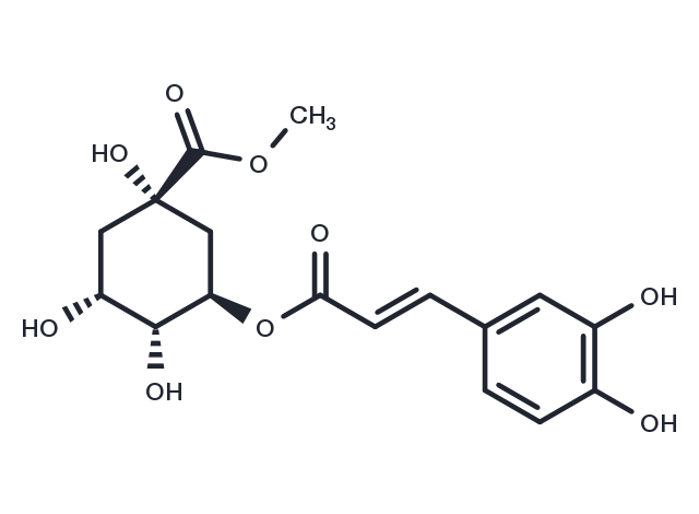 3-O-Caffeoylquinic acid methyl ester Chemical Structure