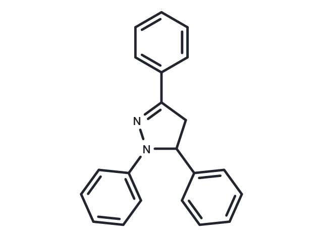 1H-Pyrazole, 4,5-dihydro-1,3,5-triphenyl- Chemical Structure