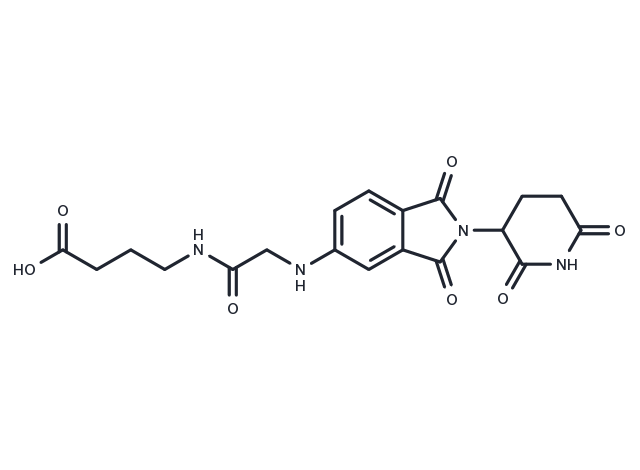 TargetMol Chemical Structure Thalidomide-CH2CONH-C3-COOH
