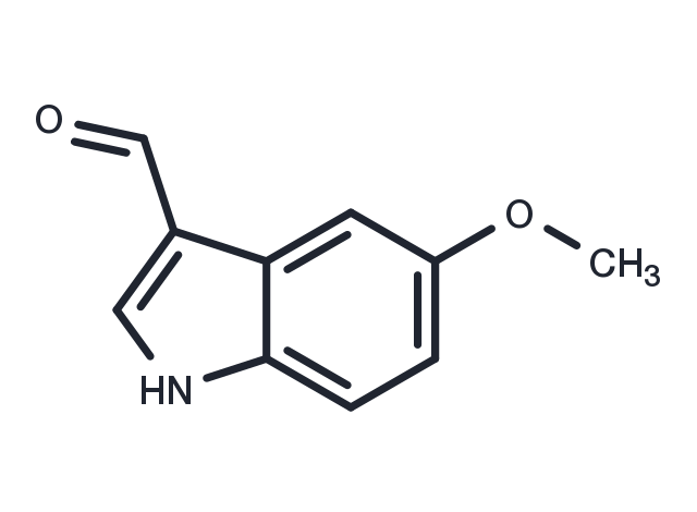 5-Methoxyindole-3-carboxaldehyde Chemical Structure