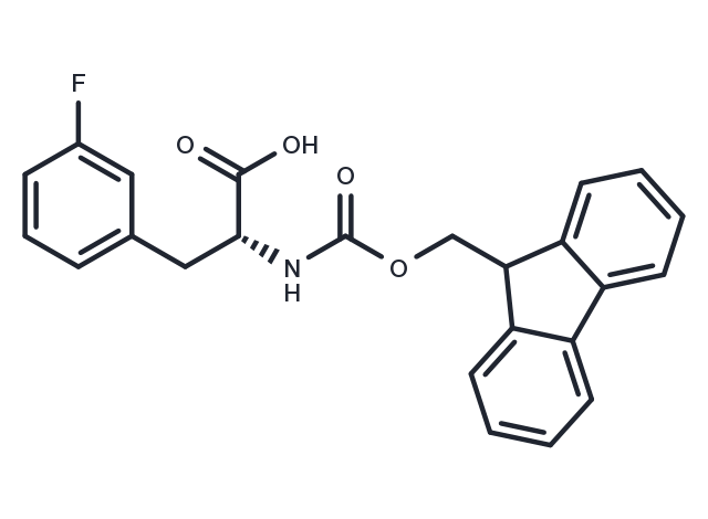Fmoc-D-Phe(3-F)-OH Chemical Structure