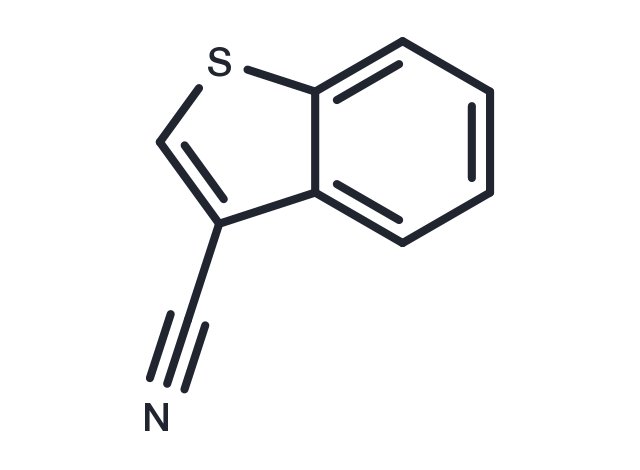 Benzo[b]thiophene-3-carbonitrile Chemical Structure