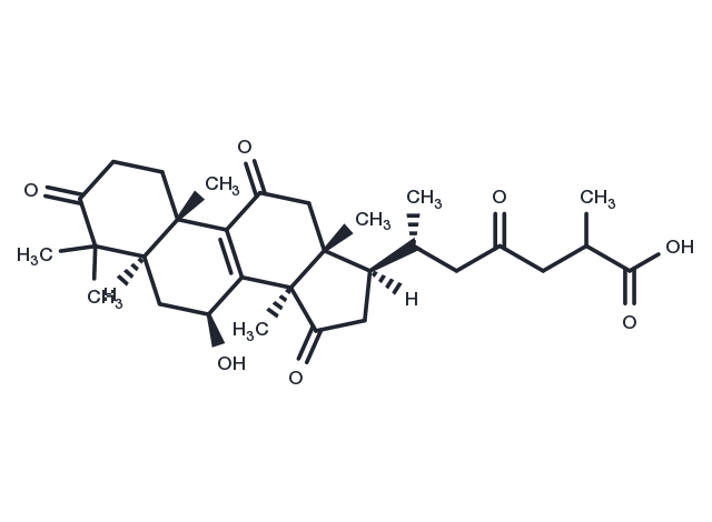 TargetMol Chemical Structure Ganoderic acid D