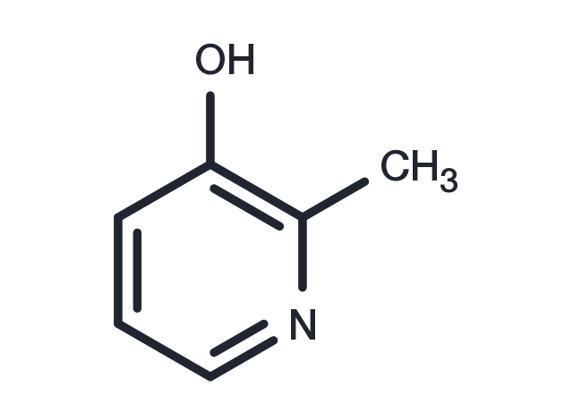 3-Hydroxy-2-methylpyridine Chemical Structure