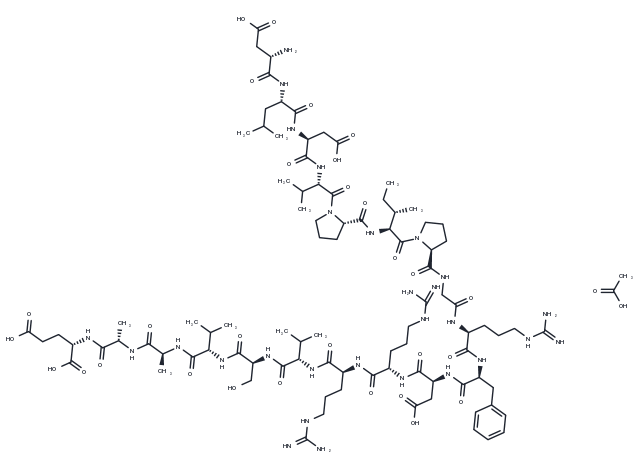 Calcineurin substrate acetate Chemical Structure