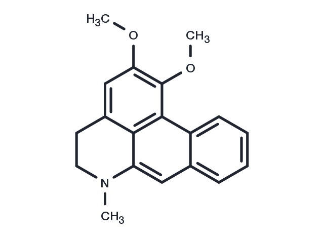 Dehydronuciferine Chemical Structure