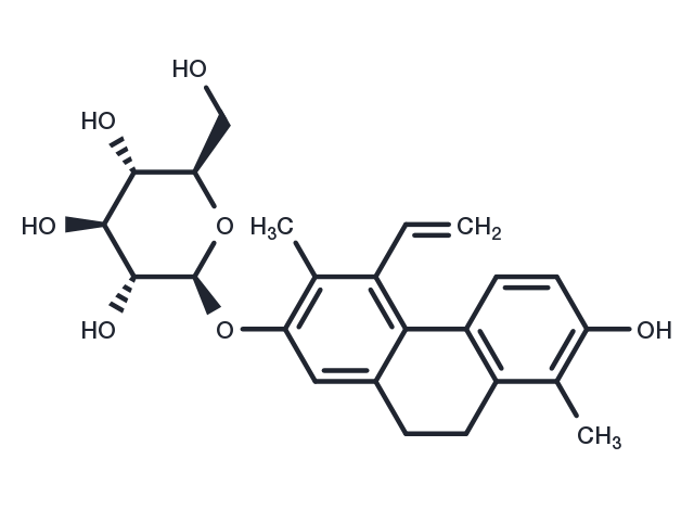 Juncusol 7-O-glucoside Chemical Structure