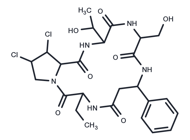 Astin B Chemical Structure