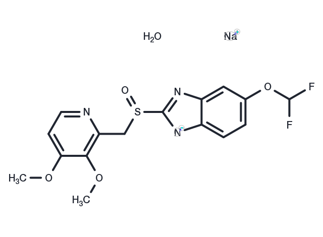 TargetMol Chemical Structure Pantoprazole Sodium Hydrate