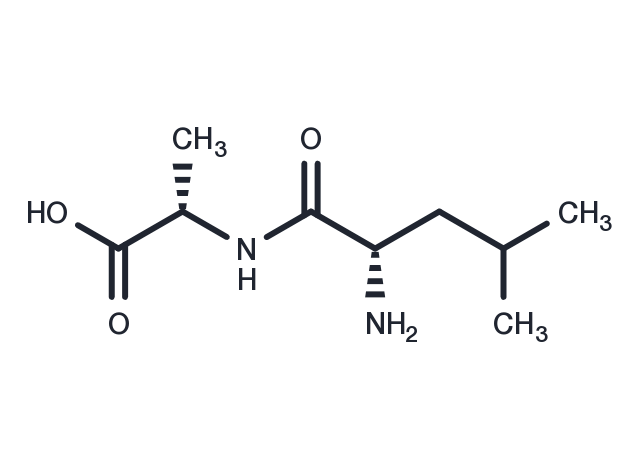 L-​Leucyl-​L-​alanine Chemical Structure