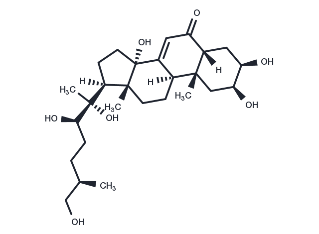 25R-Inokosterone Chemical Structure
