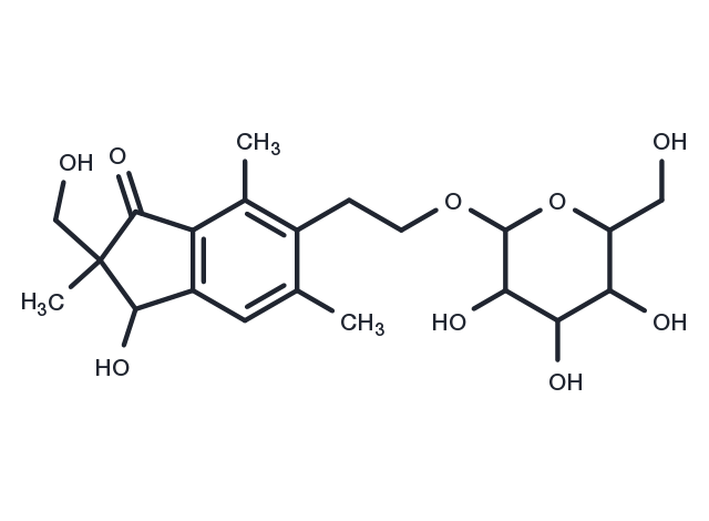 Epipterosin L 2'-O-glucoside Chemical Structure