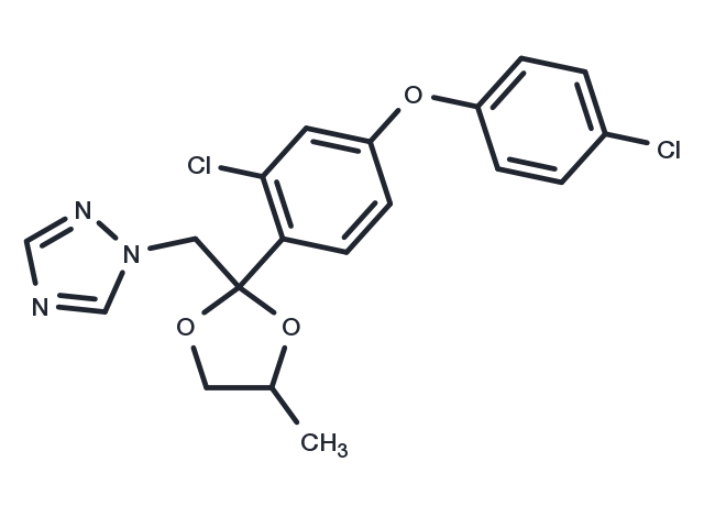 TargetMol Chemical Structure Difenoconazole