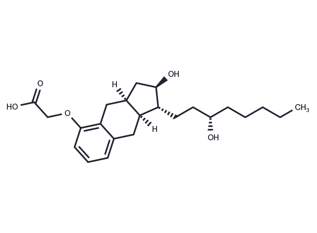Treprostinil Chemical Structure