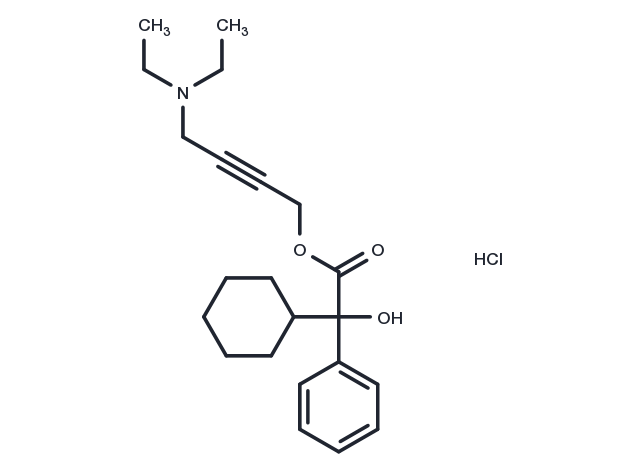 TargetMol Chemical Structure Oxybutynin chloride
