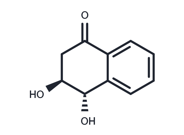 TargetMol Chemical Structure 3,4-Dihydro-3,4-dihydroxynaphthalen-1(2H)-one