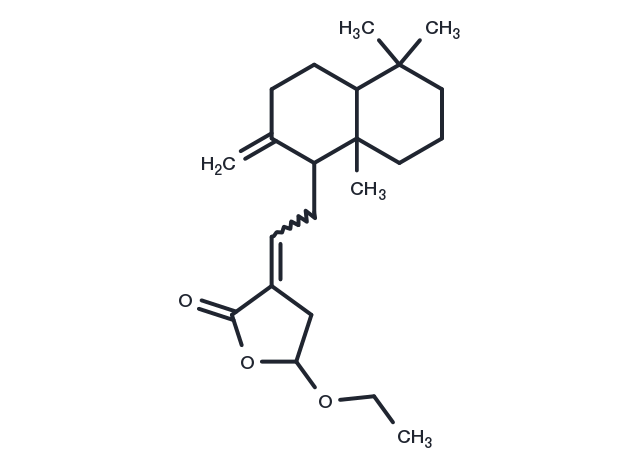 TargetMol Chemical Structure Coronarin D ethyl ether