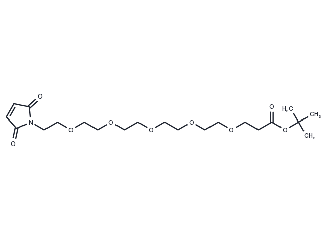 TargetMol Chemical Structure Mal-PEG5-Boc