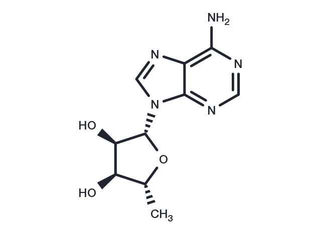 TargetMol Chemical Structure 5'-DEOXYADENOSINE