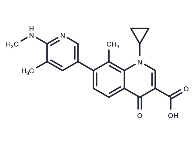 Ozenoxacin Chemical Structure