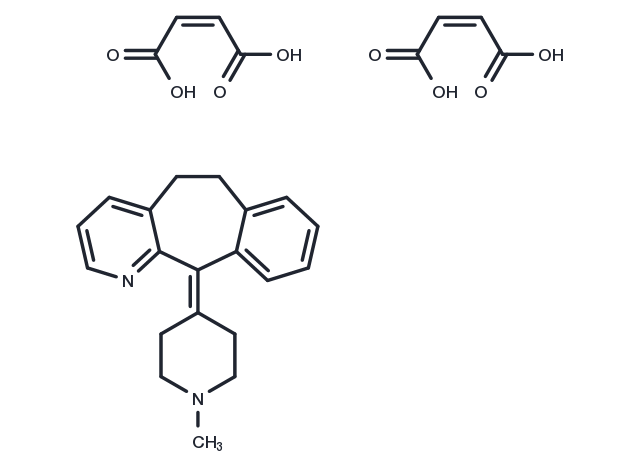 TargetMol Chemical Structure Azatadine dimaleate