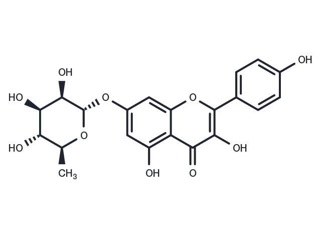 TargetMol Chemical Structure Kaempferol-7-O-rhamnoside