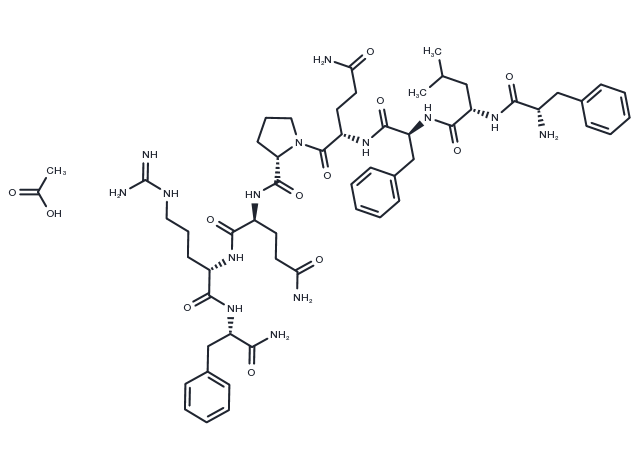 TargetMol Chemical Structure Neuropeptide FF acetate(99566-27-5 free base)