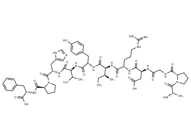 Crinia-angiotensin Chemical Structure